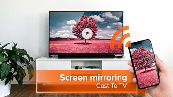 Cast to TV App - Screen Mirror постер