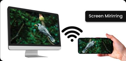 Screen Mirroring Monitor Affiche