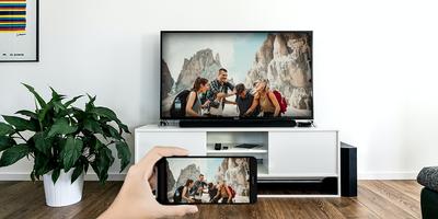 HD Video Screen Mirroring الملصق