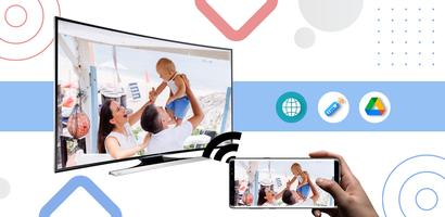 Chromecast TV Screen Mirroring постер