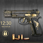 Revolver Fire Screen Lock icon