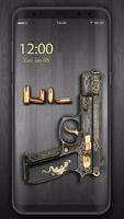 Revolver Fire Screen Lock poster