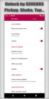 Screen lock and off - Sensors Plakat