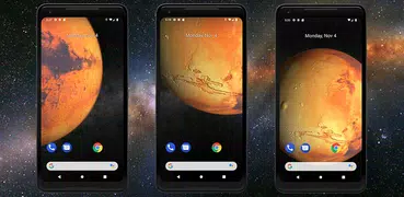 Mars 3D live wallpaper