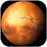 Mars 3D Live Hintergrund Zeichen