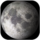 Mond 3D Live Hintergrund Zeichen