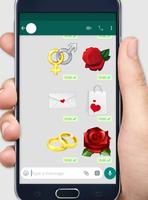 Valentinstag Sticker WAStickerApps Plakat