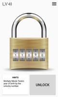 Lock Puzzle Plakat