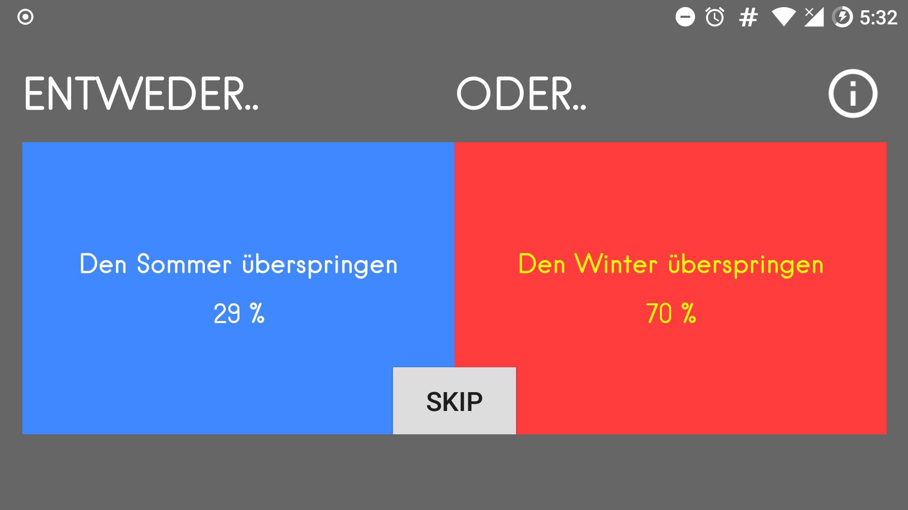 Entweder-Oder Entweder-Oder