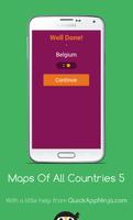 Europe Map Quiz Trivia Game ảnh chụp màn hình 2