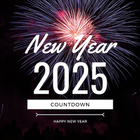2025 New Year Countdown simgesi