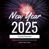 2025 New Year Countdown