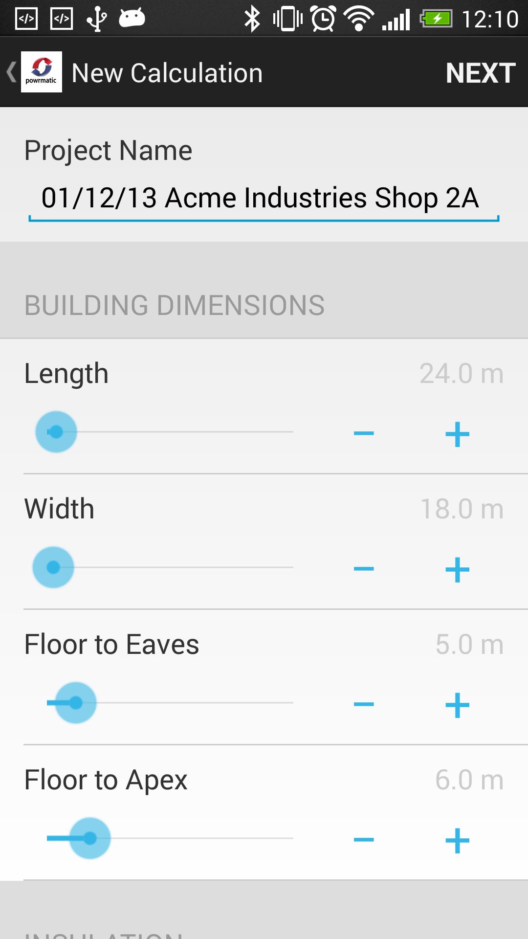 Powrmatic Heat Load Calculator For Android Apk Download