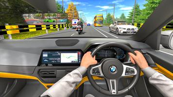 indian Car simulator: Car 3d الملصق