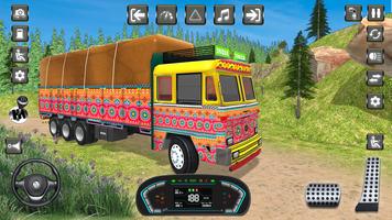 Indian Truck Simulator 3D Game Affiche