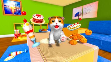 My Virtual Cat Simulator Game Affiche