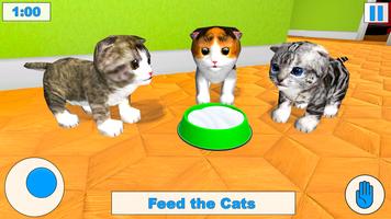 My Virtual Cat Simulator Game capture d'écran 2