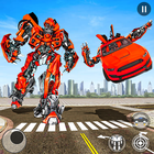 Robot Transform Car Robot Game simgesi