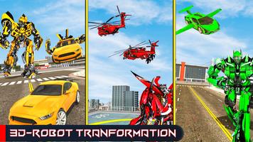 Robot Car Game -Transformer 3D Poster