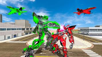 Robot Car Game -Transformer 3D captura de pantalla 1