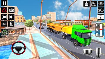 Truck Simulator 3D Tanker Game تصوير الشاشة 1