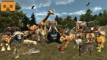 VR Virtual Zoo Cartaz