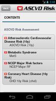 برنامه‌نما ASCVD Risk عکس از صفحه