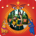 Navratri Photo Frame