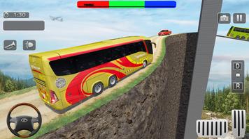 Offroad Bus Games Simulator 3d plakat