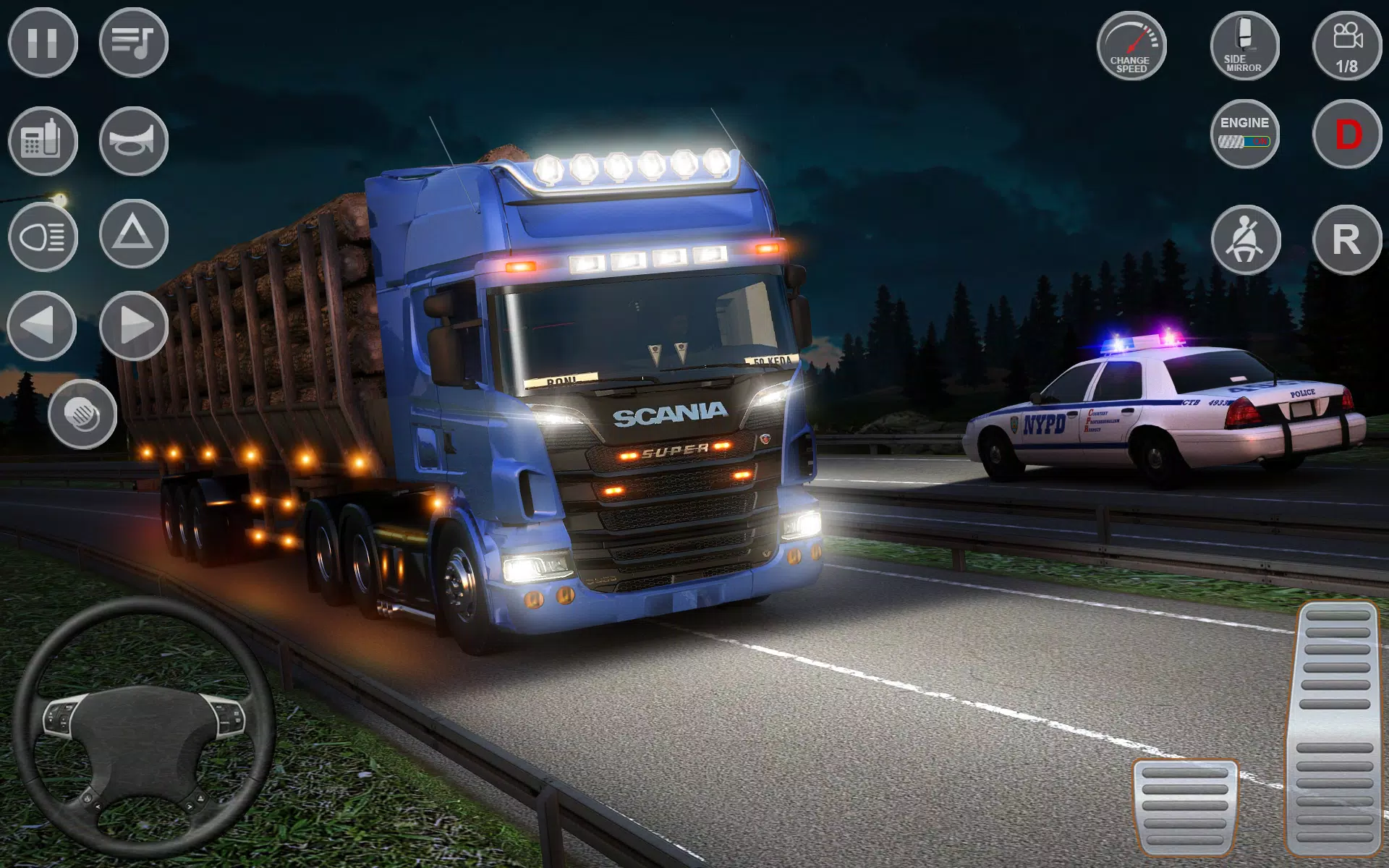 Euro Truck Simulator 2 Game 3D android iOS apk download for free