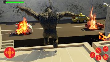 Godzilla & Kong city destructi plakat