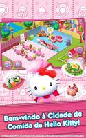 Cidade da Comida da Hello Kitty Cartaz