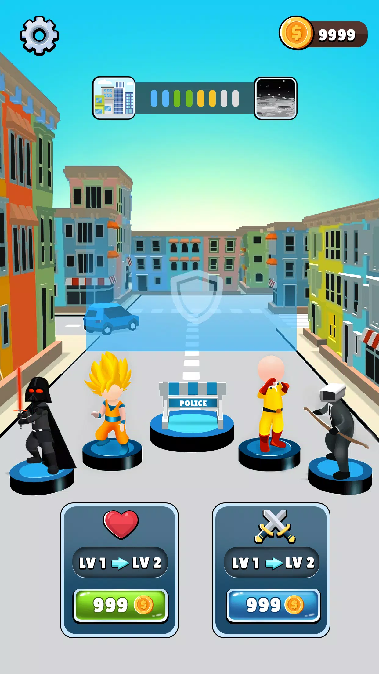 Hero Defense – Alien Creeps