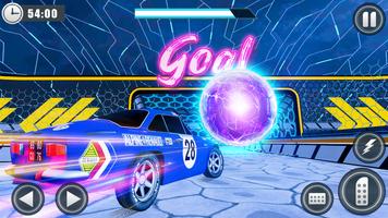 Rocket Cars Soccer League Game постер