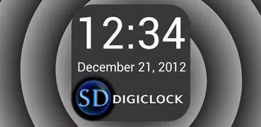 SD DigiClock Widget