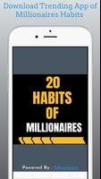 Millionaire Success Habits Poster