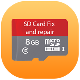 SD Card Fix Repair Zeichen