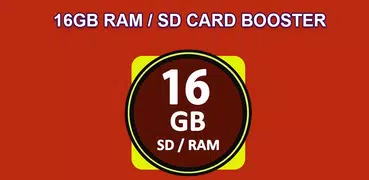 16GB Micro SD Memory Card Booster - Ram Expander