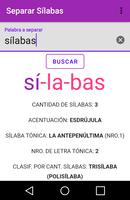 برنامه‌نما Separar Sílabas عکس از صفحه