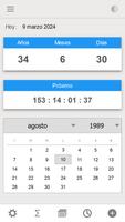Calculadora de edad Poster