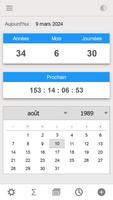 Calculatrice d'âge Affiche