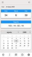 Calculadora de idade Cartaz