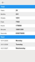 Age Calculator Calendar Ekran Görüntüsü 1