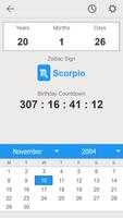 Age Calculator Calendar Pro Plakat