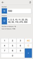 Divisors Calculator screenshot 1