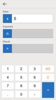 Exponent Calculator Affiche