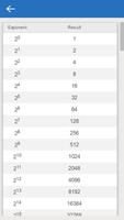 Exponent Calculator capture d'écran 3