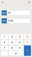 inch mm converter pro Plakat