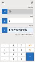 Logarithm Calculator imagem de tela 1