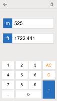 meters feet converter pro Plakat